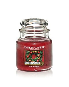 Yankee Candle Red Apple Wreath Medium Jar